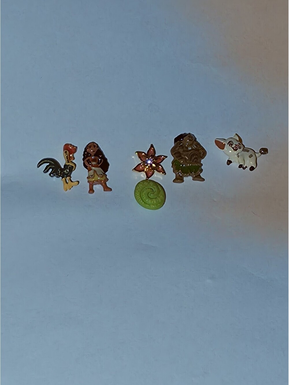 Origami Owl Disney Moana 6 Pc Charm Set